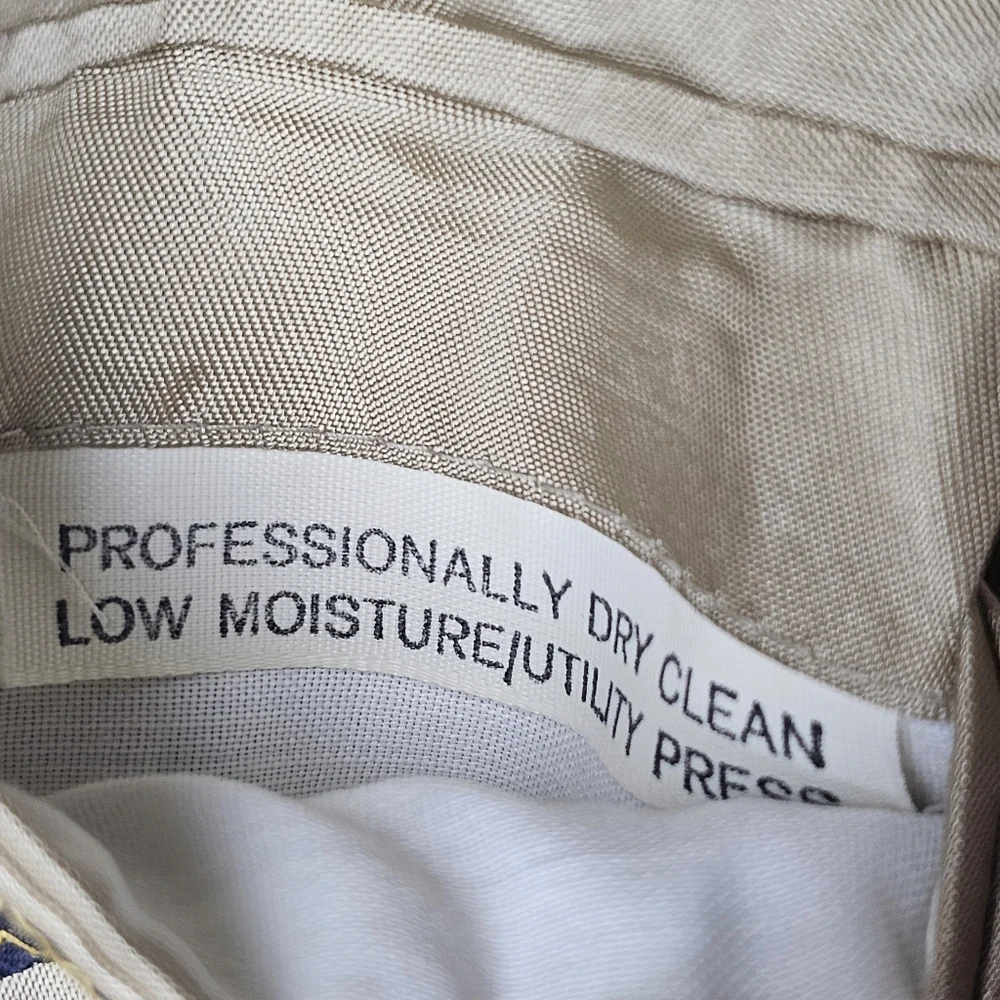 Ralph Lauren Elegant Olive Blazer‎ with Gold Lining